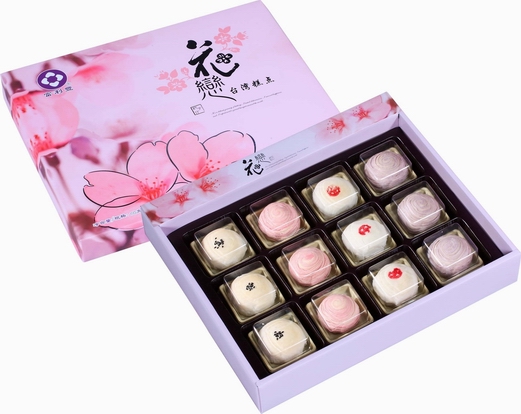 花恋月饼礼盒-128元/盒