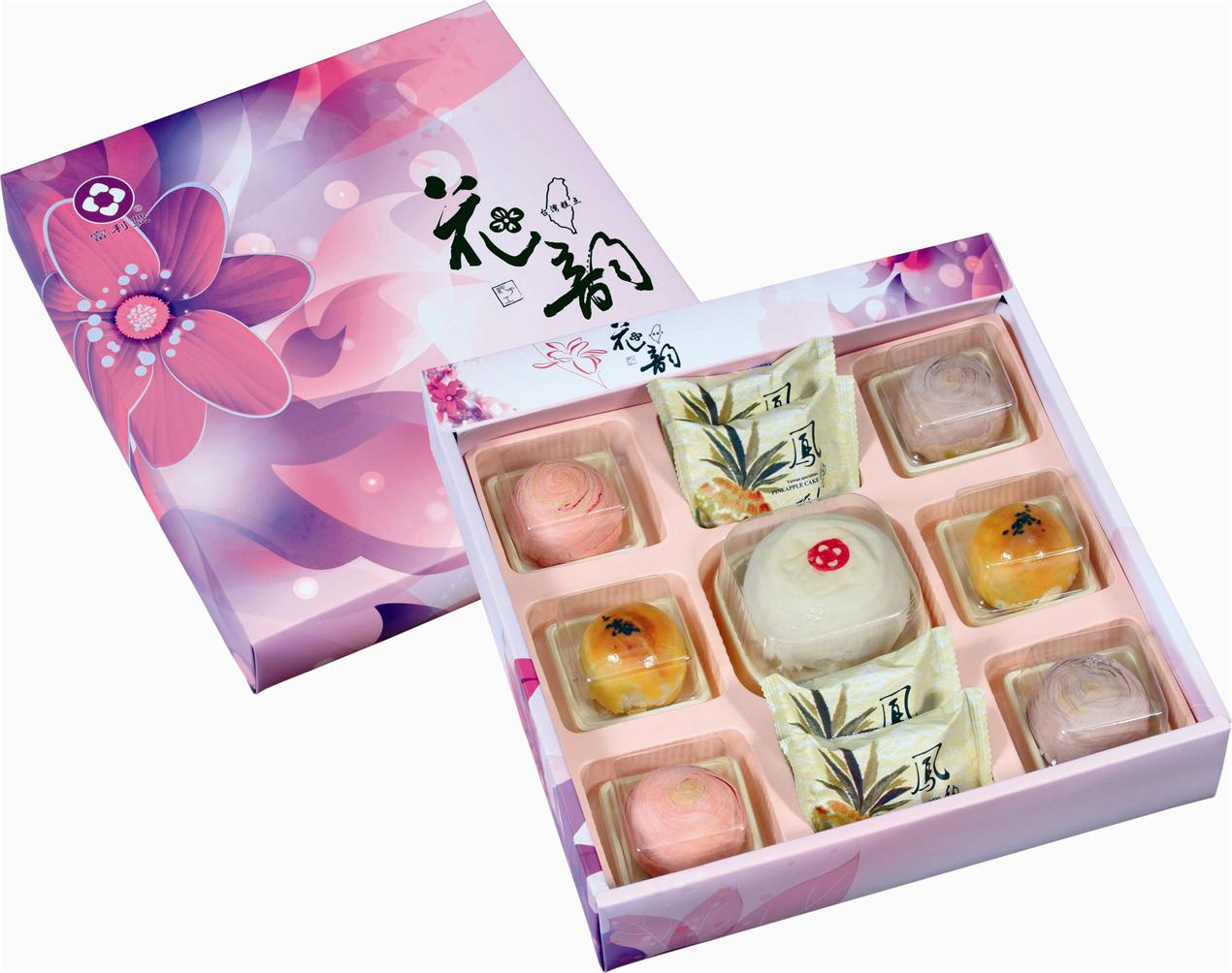 花韵月饼礼盒-118元/盒