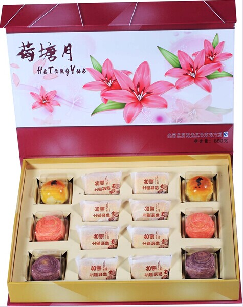 荷塘月月饼礼盒A款-168元/盒