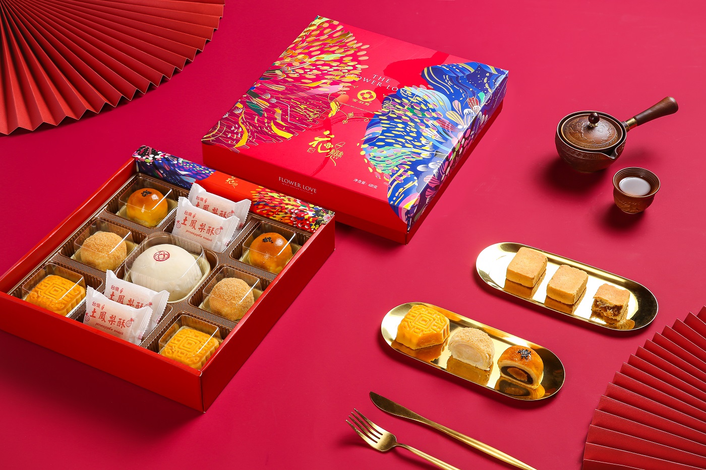 花恋月饼礼盒-A款